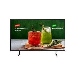 TELEVISION LED SAMSUNG 85 SEMI PROFESIONAL SMART TV SERIE BE85D-H, 4K UHD 3840X2160, 3 A?OS GARANTIA, SE?ALIZACION DIGITAL BASICA, APPS SMART, USB, HDMI, 16/7