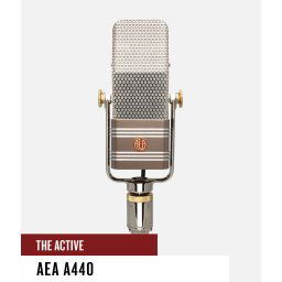 AEA A440 Micro de Listón con Phantom Power de alto rendimiento en la tradición 44