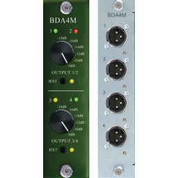 Burl Audio BDA4M Tarjeta DAC 4 canales mastering grade para B16 y B80 con transformador conmutable BX5 op-amp NextGen BOPA11 y atenuación frontal