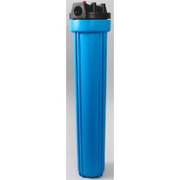 Portafiltro Azul estándar 23/4"Øx20"Válvula Alivio Conexión 3/4