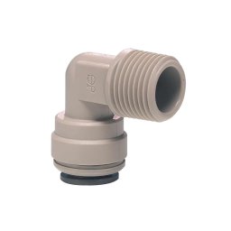 Codo Rígido 3/8" Rosca Macho-Tubing