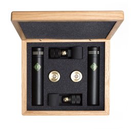 Soyuz 013 FET Micrófono de condensador de diafragma pequeño (par estéreo) NEGRO