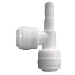 T Adaptador espiga lisa 1/4 " x 1/4" Tubing x 1/4" Tubing
