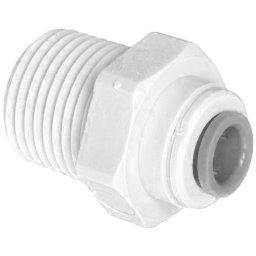 Adaptador recto 1/4 "Tubing x 1/4" NPT
