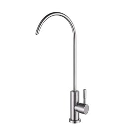 Llave de cuello de ganso modelo DELUXE para filtro de agua acero Inoxidable