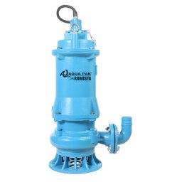 Motobomba sumergible para lodos, AQUAPAK, serie ROBUSTA, descarga 2.5", sólidos 1" , 5 hp, 230 V 3 fases, 230 volts