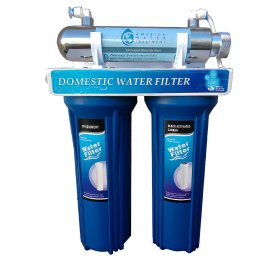 Sistema Básico de Purificación 3 Etapas UV doméstico Punto de consumo