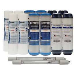 Kit de Mantenimiento 24 Meses para Purificación Básica 4 Etapas con UV