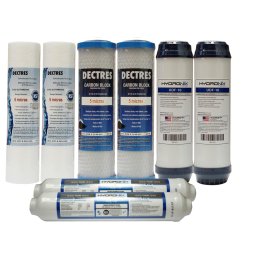 Kit de Mantenimiento 12 meses para osmosis 5 etapas 50,75,100, 400 GPD