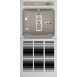 Estación de llenado de botellas empotrada Elkay EZH2O, inoxidable filtrado de 8 GPH