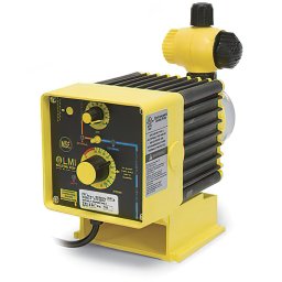 C101-498SP Bomba dosificadora 1.3 Gph 300 Psi Cabezal PVC Ajuste Control Manual 2 perillas
