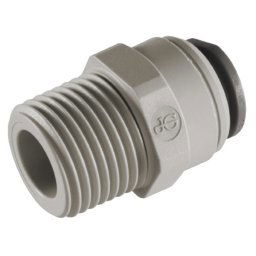 Conector Rosca Macho 1/4" tubing x 3/8" NPT