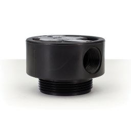 AQT-TH1-25 Cabezal De Entrada/Salida Para Tanque con Rosca 2.5" Conexión Tubería 1