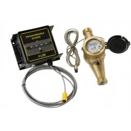 Medidor de flujo programable remoto LMI Pulsos 3/4 "NPT