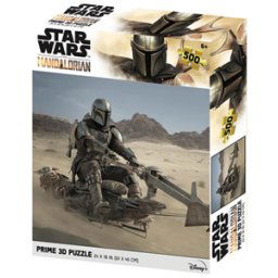 3D Image Puzzel - The Mandalorian Speeder (500 stukjes)