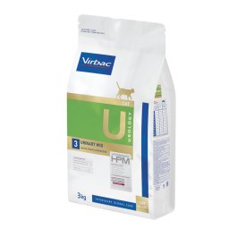 2x3kg Virbac Veterinary HPM Cat Urology Water Intake & Behaviour U3 Kattenvoer droog