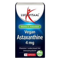 Lucovitaal Vegan Astaxanthine 4mg Capsules