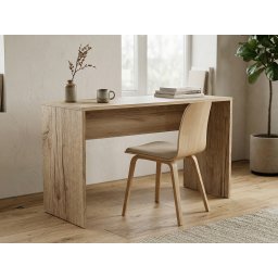 Bureau AGAMIR 130 cm natuurlijke eik