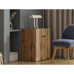 Uitschuifbaar bureau SMOLTY wotan eik