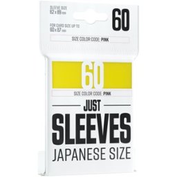 Just Sleeves - Japanese Size Yellow