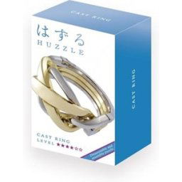 Huzzle Cast Puzzle - Ring (level 4)