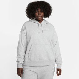 Nike Sportswear Hoodie Club Fleece Women's Pullover Hoodie (Plus Size)