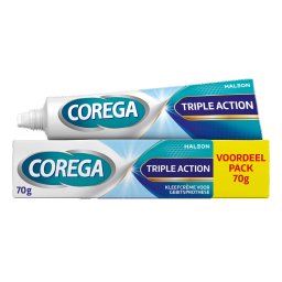 Corega Kleefcrème Triple Action Voordeel Pack