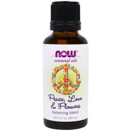 Essential Oils- Peace- Love & Flowers- Balancing Blend (30 ml) - Now Foods