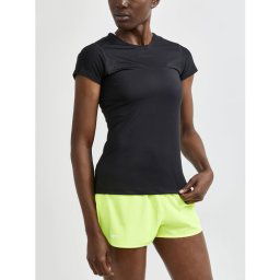 Craft t-shirt dames km 1908767-999000 black - Maat M