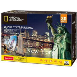 3D Puzzel - The Empire State Building (66 stuks)