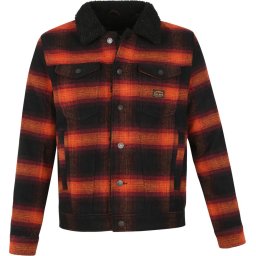 Superdry Heren Wollen Highwayman Trucker jas - 3XL - met sherpa