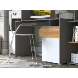 Bureau CARINO 120 cm grafiet