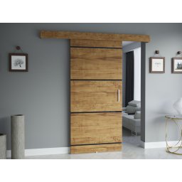 Schuifdeur SALIBA artisan eik