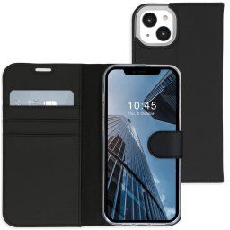 Accezz Wallet Case voor Apple iPhone 14 Plus Telefoonhoesje Zwart