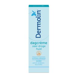 Dermolin Dagcrème Zeer Droge Huid - SPF25
