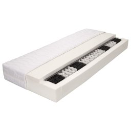 vidaXL Matras 7 Zone 20 cm pocketvering H2 140x200 cm