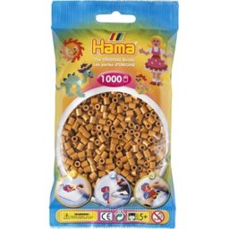 Hama - Strijkkralen Licht Bruin (1000 stuks)