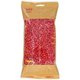 Hama - Strijkkralen Rood (6000 stuks)