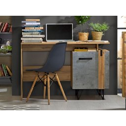 Bureau MILPO 1 deur wotan eik/beton