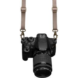 The Hantler Camera Neck strap Taupe