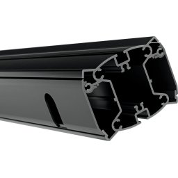 Vogel's PUC 2715 - Bevestigingscomponent ( paal ) voor LCD-scherm - 150cm - zilver - plafond