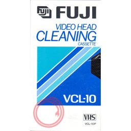 Fuji VHS video head cleaning cassette