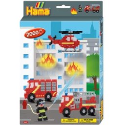 Hama - Brandweer Strijkkralen (2000 stuks)