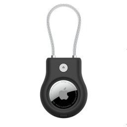 Belkin Secure AirTag Hanger Met Staalkabel Zwart
