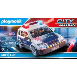 Playmobil® Constructie-speelset Politieauto (6873), City Action Made in Germany (35 stuks)