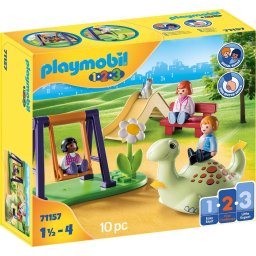 Playmobil® Constructie-speelset Speelplaats (71157), Playmobil 1-2-3 Gemaakt in Europa (10 stuks)
