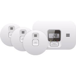ELRO Blue Line CBFS36 Rookmelder 3-pack + Koolmonoxidemelder