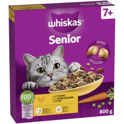 1,6kg 7+ Senior Kip Whiskas Kattenvoer