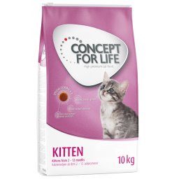 2x10kg Kitten Concept for Life Kattenvoer