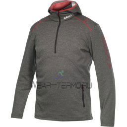 Craft Active Logo Hood - Maat L - Heren Sweatshirt grijs (1901681-2395)